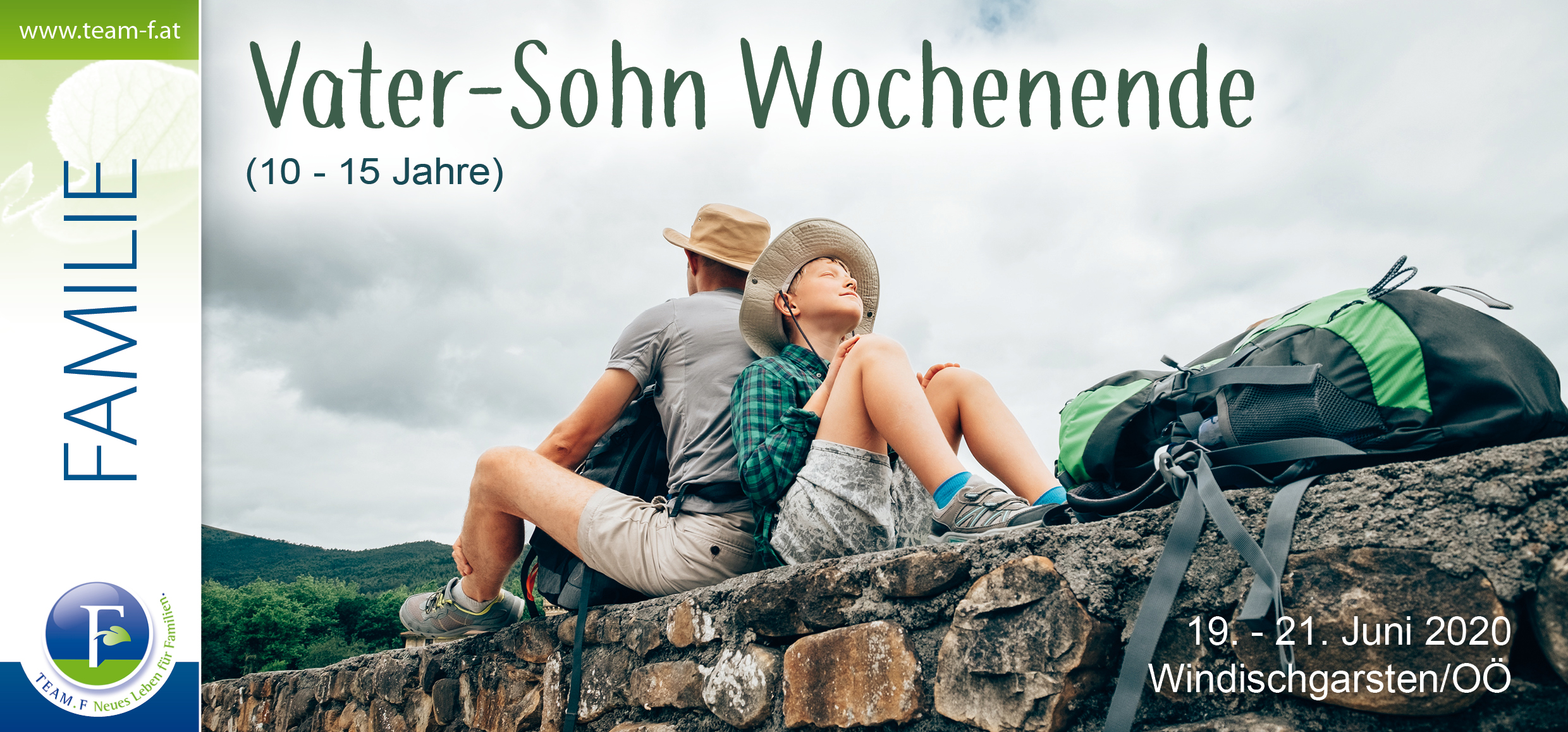 Vater-Sohn-Wochenende (10 - 15 Jahre)