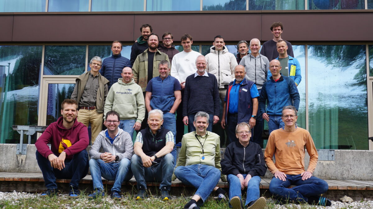 Gruppenfoto vom Männercamp 2026
